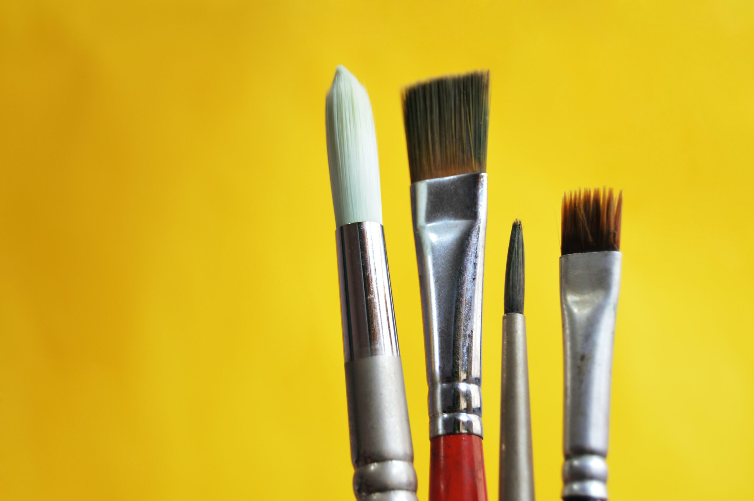 Overview Of Acrylic Paint Brushes